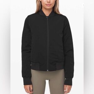 Women's Lululemon Nonstop Black Bomber Jacket